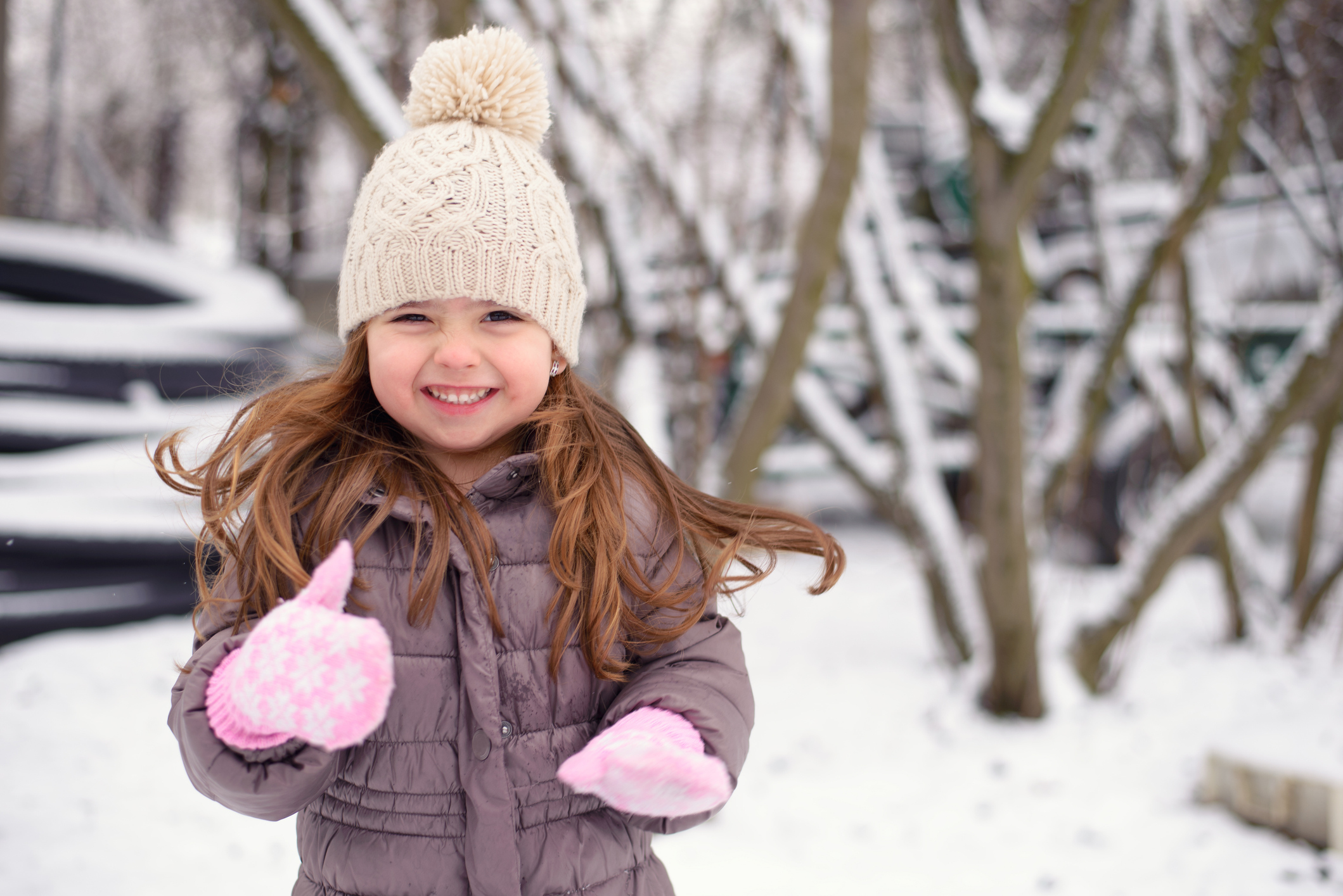 Kinder winterjas meisje actie Iedereen een winterjas