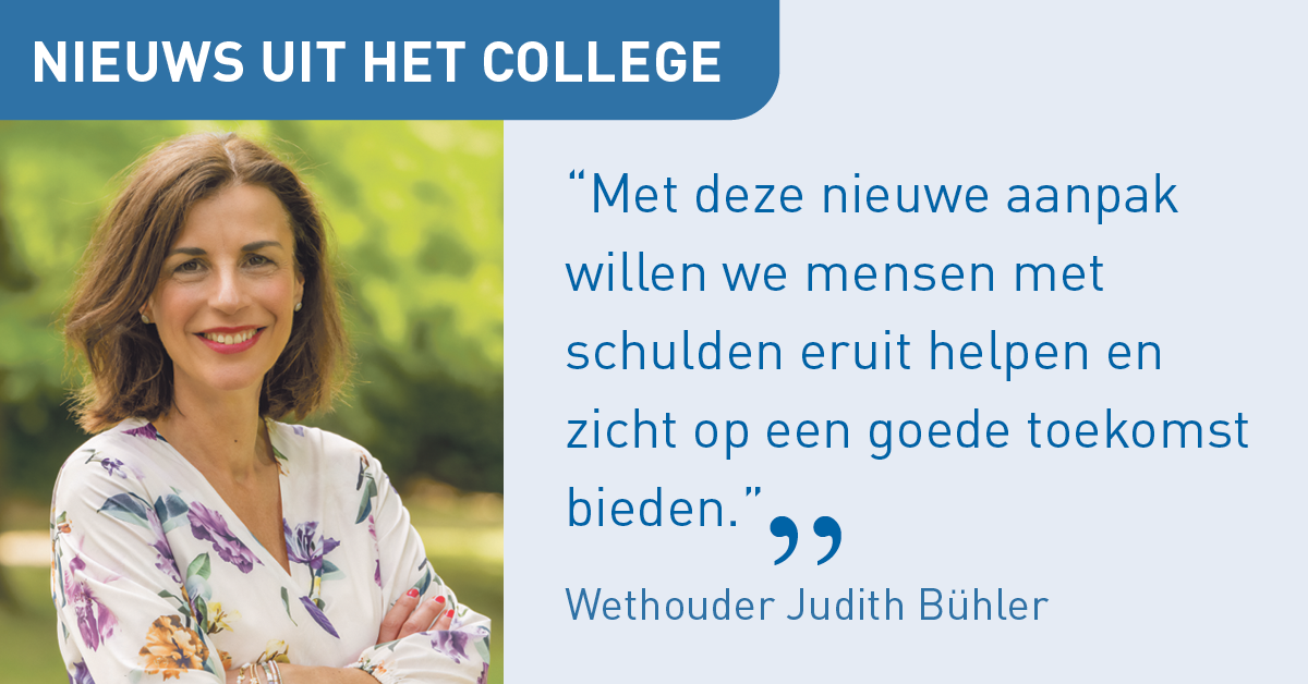 Nieuws uit het college quote Judith Buhler