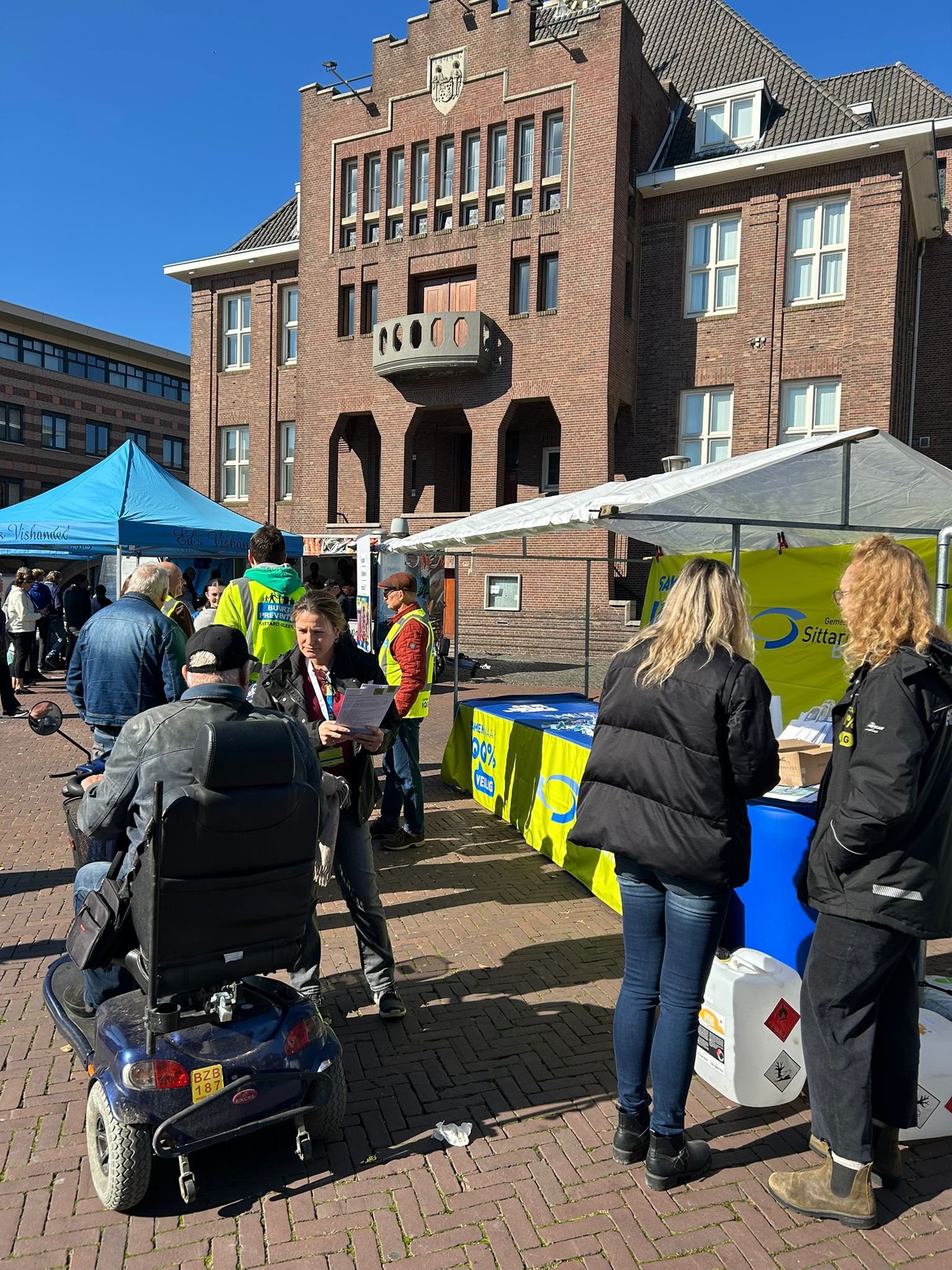 Week van de Veiligheid zaterdag 5 oktober Markt Geleen-1