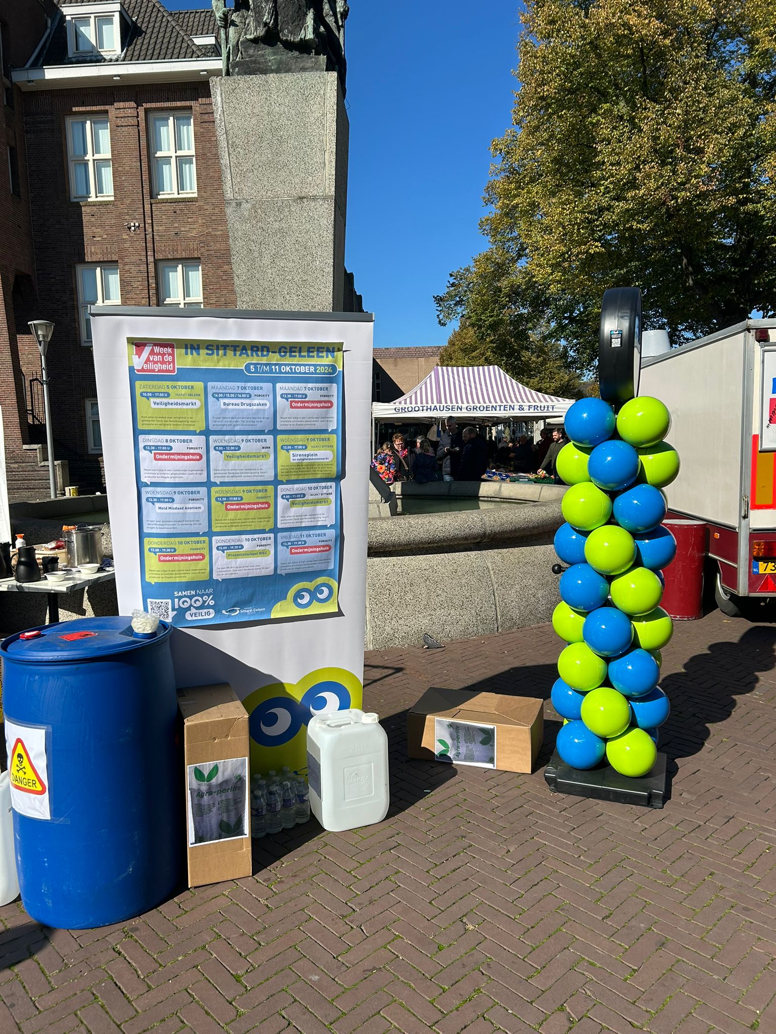 Week van de Veiligheid zaterdag 5 oktober Markt Geleen-4