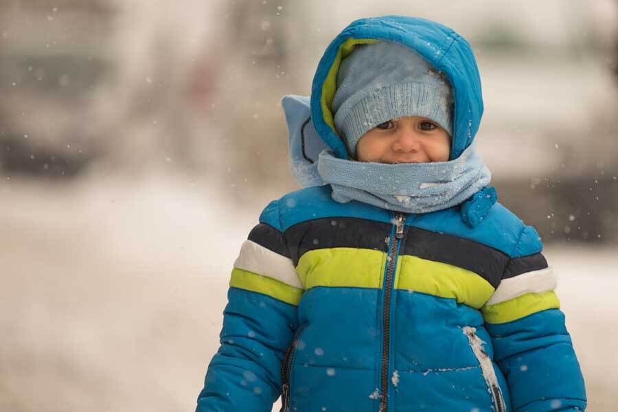 Kinder winterjas jongen actie Iedereen een winterjas