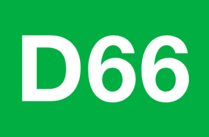 Logo D66