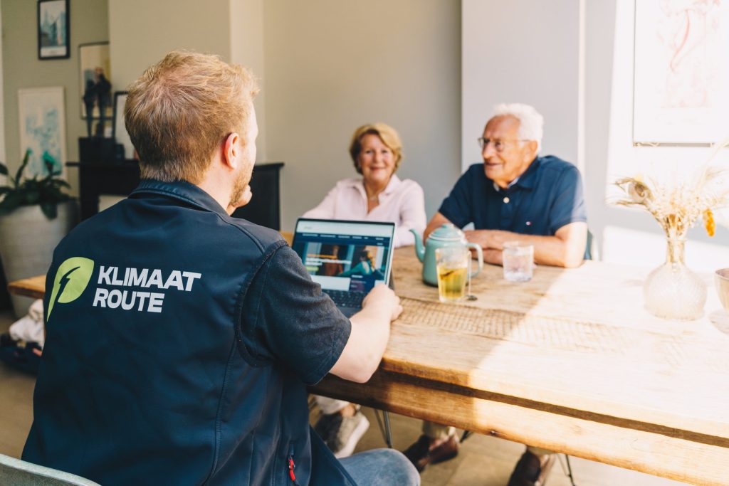 Afbeelding gesprek met energiecoach