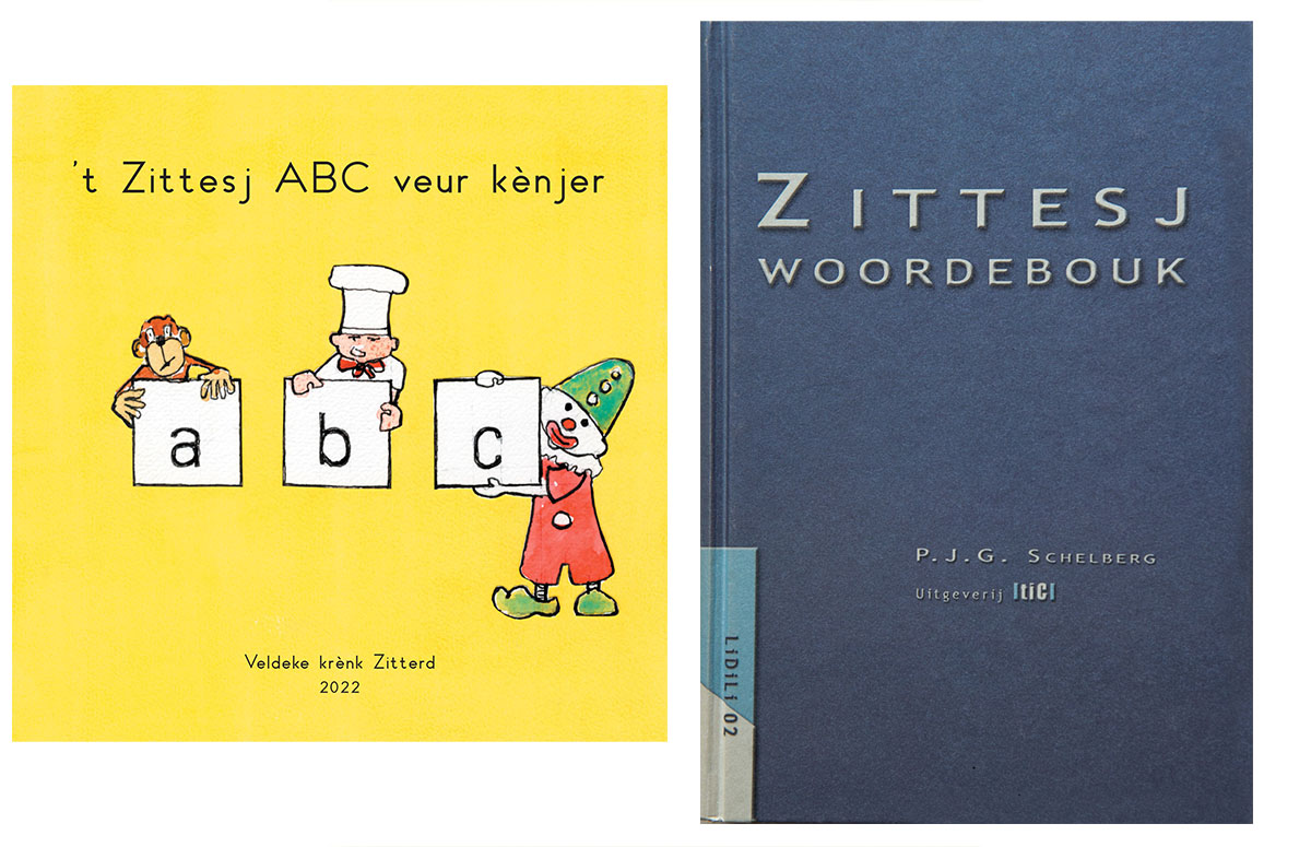Kaften van 't Zittesj ABC veur Kènjer en 't Zittesj woordebouk