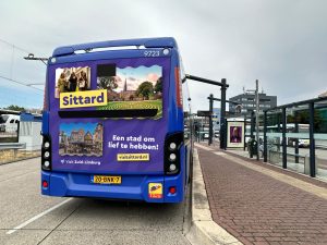Afbeelding busreclame Sittard